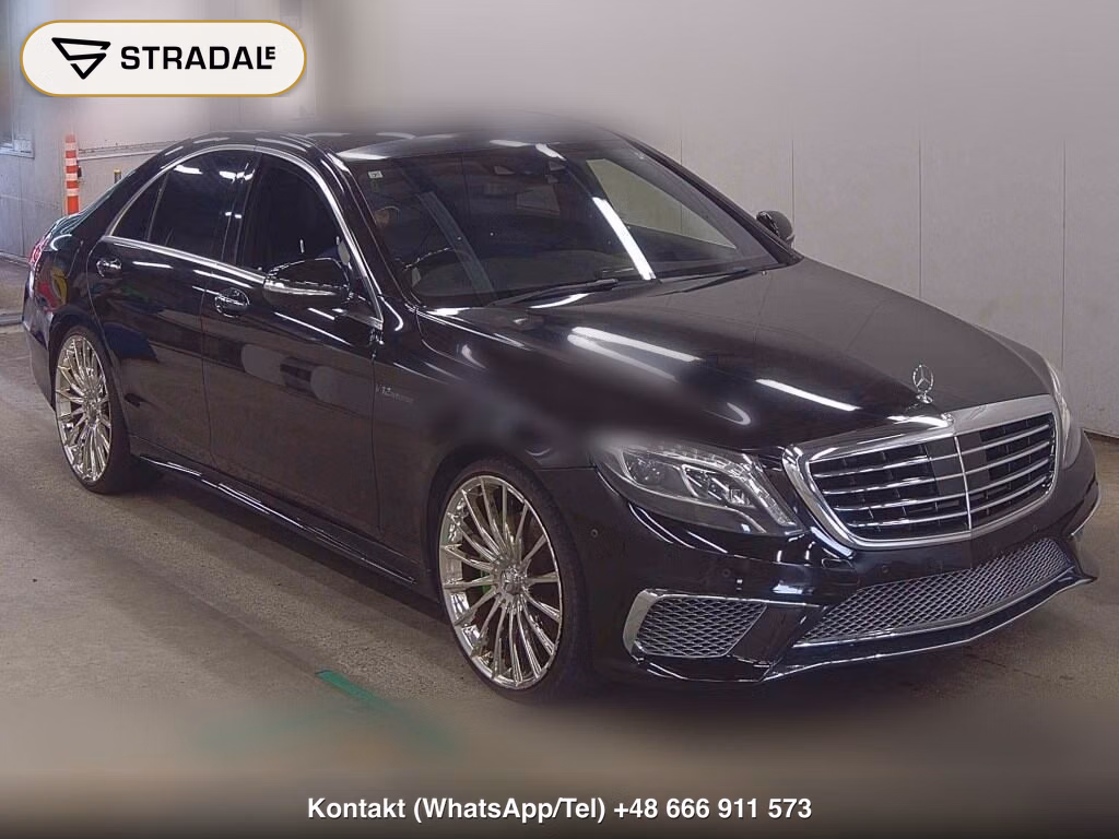 MERCEDES BENZ S-CLASS 4D S400 HYBRID EXCLUSIVE 2013, aukcja z Japonii, zdjęcie 1