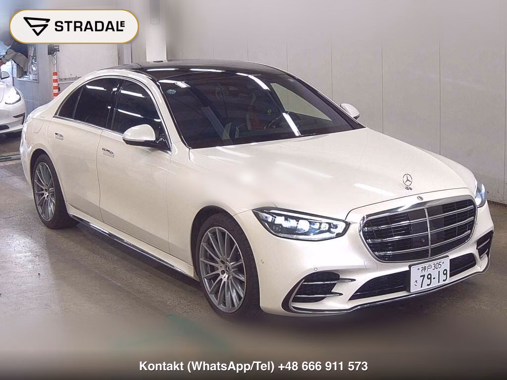 MERCEDES BENZ S-CLASS 4D 4WD S400D 4MATIC AMG LINE 2022, aukcja z Japonii, zdjęcie 1