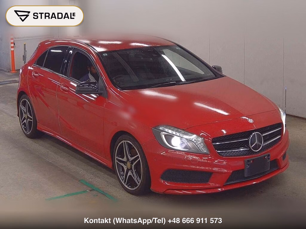 MERCEDES BENZ A-CLASS A180 SPORTS NIGHT PACKAGE 2015, aukcja z Japonii, zdjęcie 1