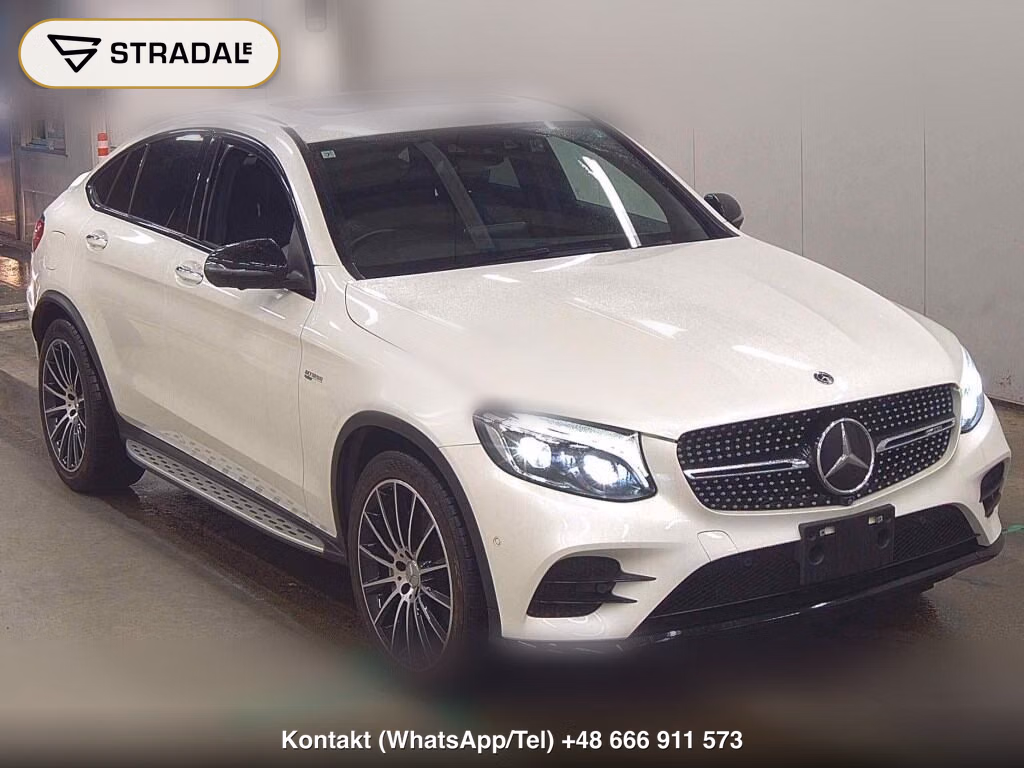 MERCEDES AMG GLC 4WD GLC43 4MATIC COUPE LEATHER EXCLUSIVE PAC 2019, aukcja z Japonii, zdjęcie 1
