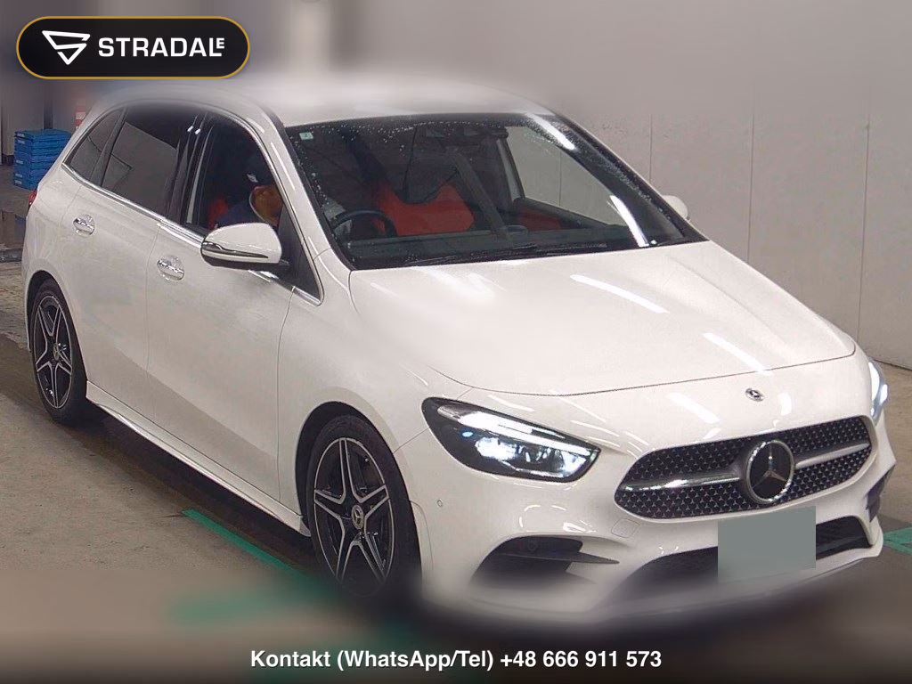MERCEDES BENZ B-CLASS B200D AMG LINE LEATHER EXCLUSIVE PACKAGE 2024, aukcja z Japonii, zdjęcie 1