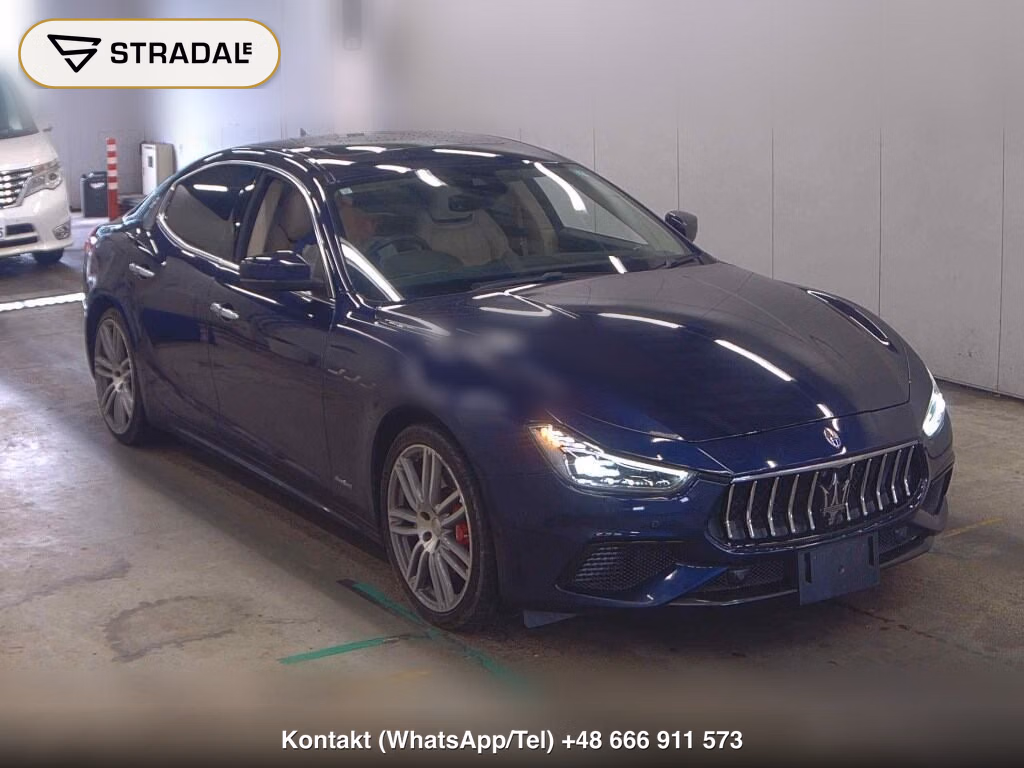 MASERATI GHIBLI 4D GRANSPORT 2021, aukcja z Japonii, zdjęcie 1