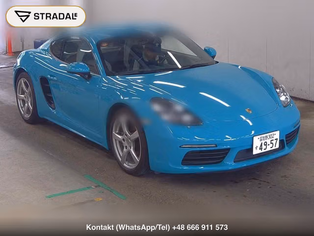 PORSCHE 718 CAYMAN 718 CAYMAN 2017, samochód z aukcji Japonii
