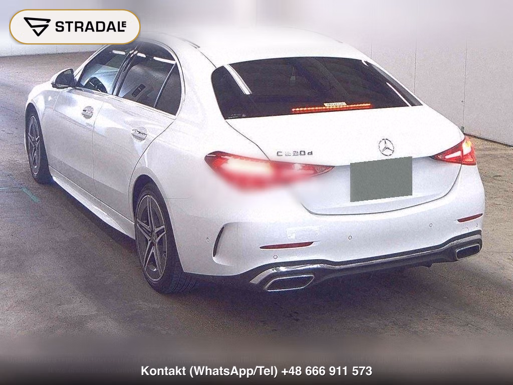MERCEDES BENZ C-CLASS 4D C220D AVANTGARDE AMG LINE, miniaturka 3