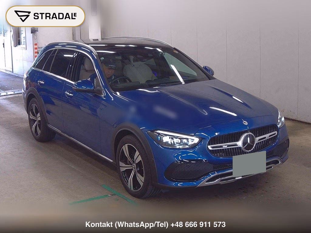 MERCEDES BENZ C-CLASS STATIONWAGON 4WD C220D 4MATIC ALL-TERRAIN ISG MODEL 2022, aukcja z Japonii, zdjęcie 1