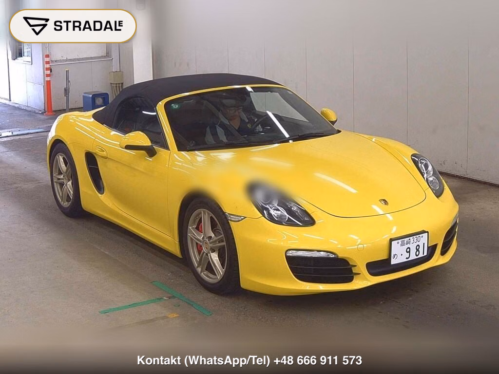 PORSCHE BOXSTER BOXSTER S 2013, aukcja z Japonii, zdjęcie 1
