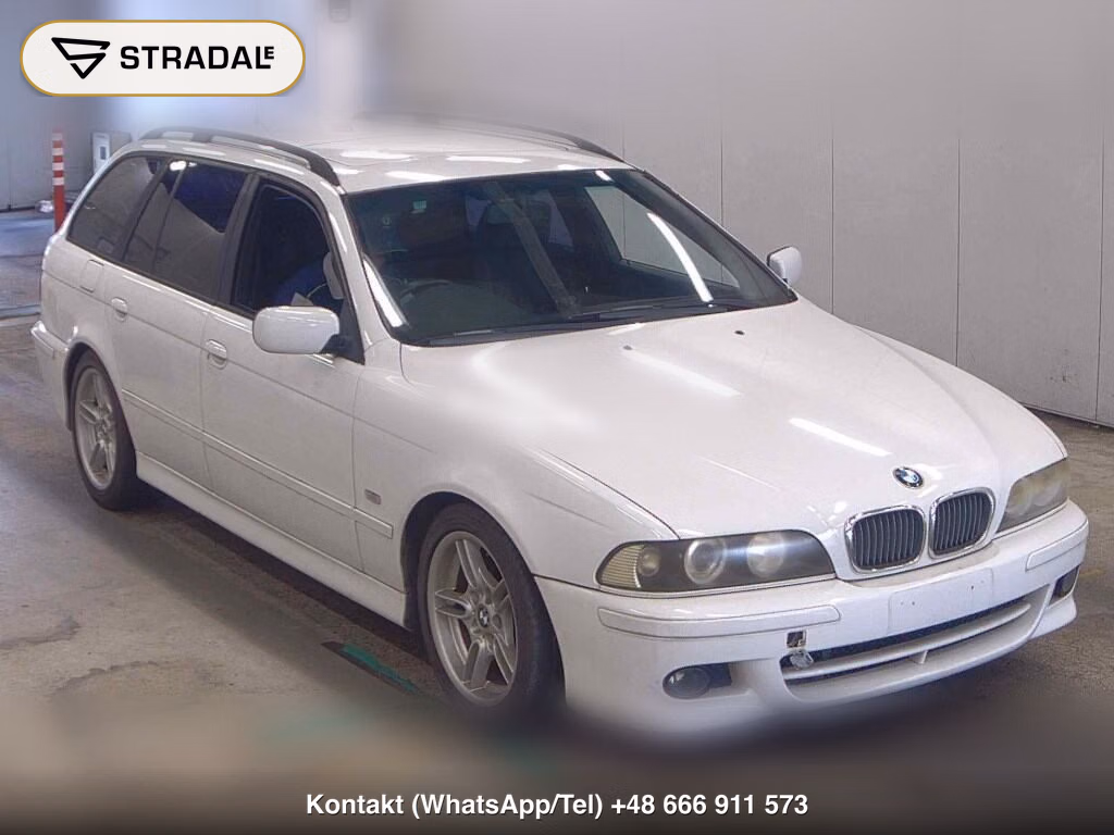 BMW 5 SERIES WG 525I TOURING M-SPORT PACKAGE 2002, aukcja z Japonii, zdjęcie 1