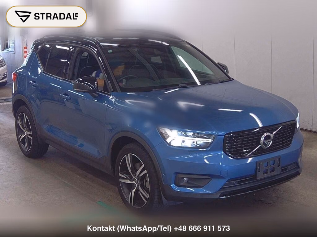 VOLVO XC40 4WD T4 AWD R-DESIGN 2020, aukcja z Japonii, zdjęcie 1