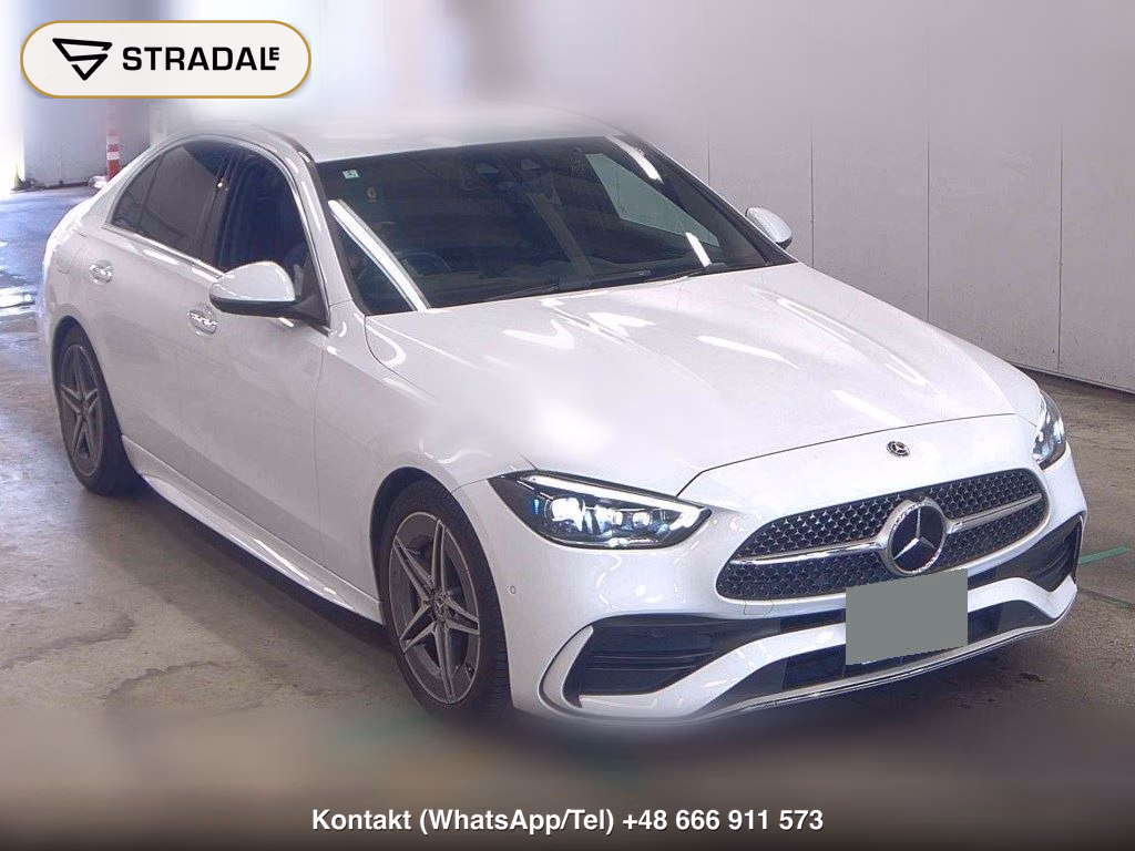 MERCEDES BENZ C-CLASS 4D C220D AVANTGARDE AMG LINE 2021, aukcja z Japonii, zdjęcie 1