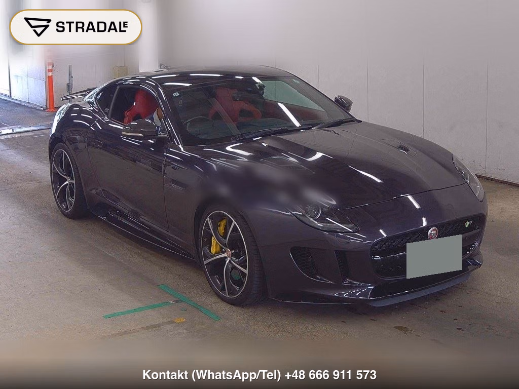 JAGUAR F-TYPE 3D 4WD R AWD COUPE 2017, aukcja z Japonii, zdjęcie 1