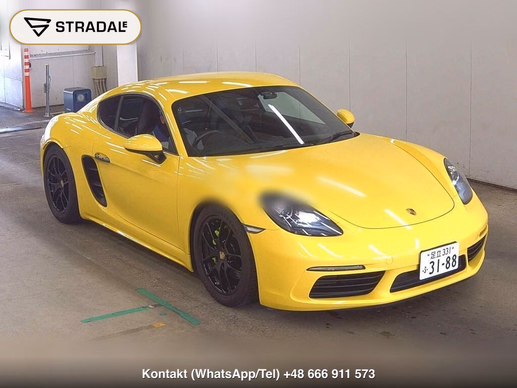 PORSCHE 718 CAYMAN 718 CAYMAN SPORT CHRONO PACKAGE 2016, aukcja z Japonii, zdjęcie 1