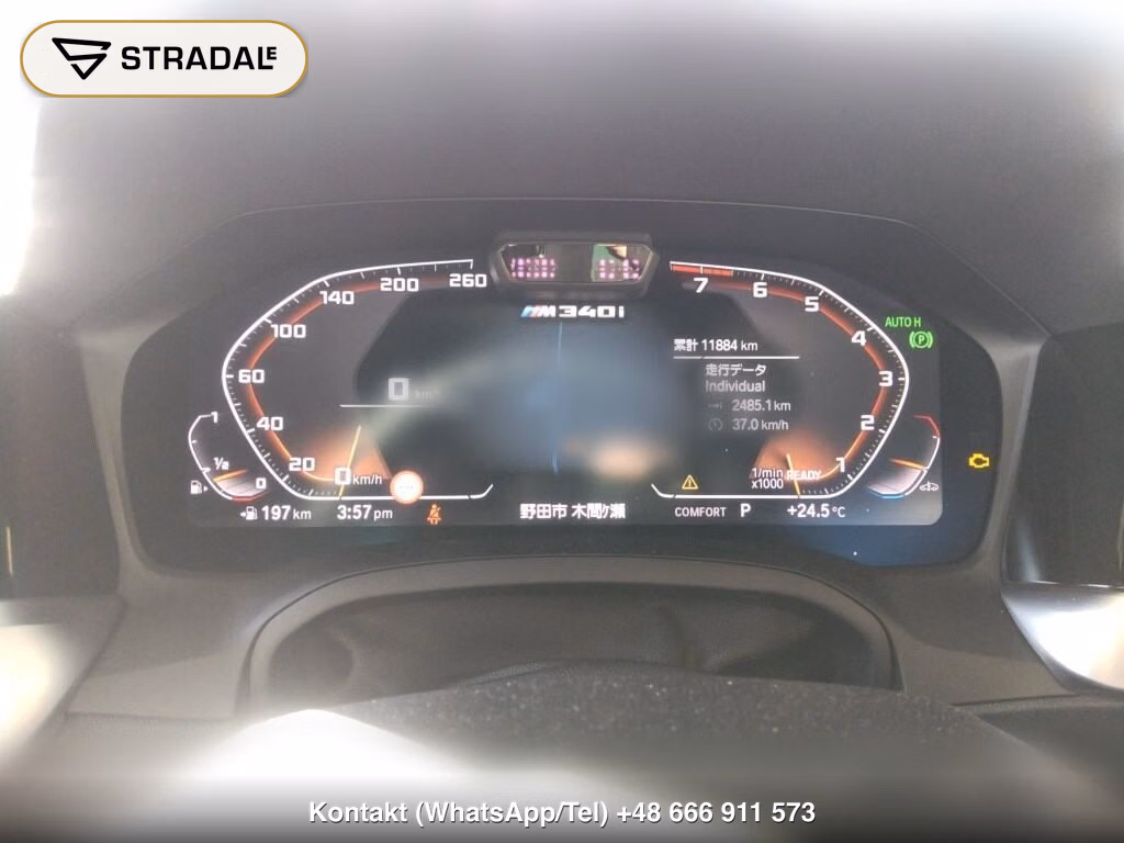 BMW 3 SERIES 4D 4WD M340I XDRIVE, miniaturka 7