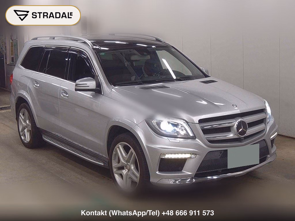 MERCEDES BENZ GL-CLASS 4WD GL550 4MATIC AMG EXCLUSIVE PACK 2015, aukcja z Japonii, zdjęcie 1