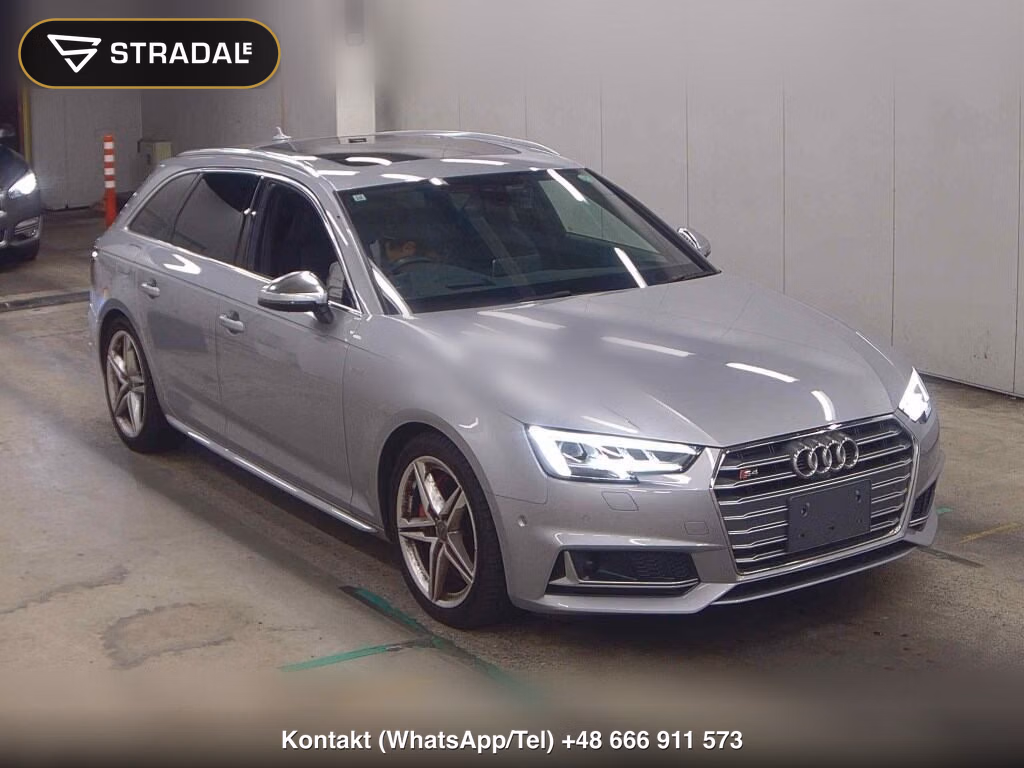 AUDI S4 AVANT 4WD BASE GRADE 2017, aukcja z Japonii, zdjęcie 1