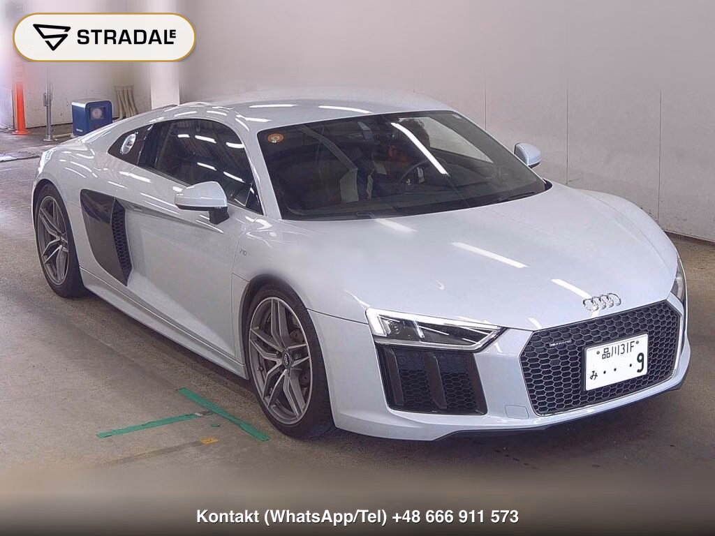 AUDI R8 4WD V10 COUPE 5.2FSI QUATTRO 2016, aukcja z Japonii, zdjęcie 1