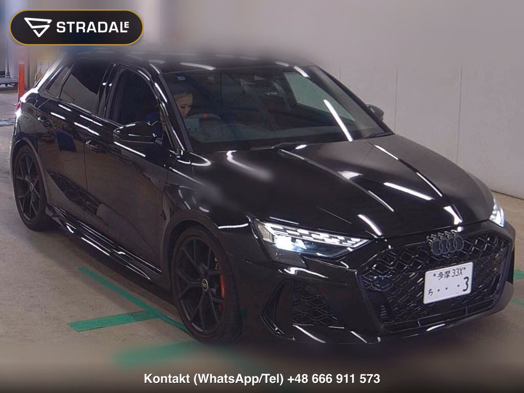 AUDI RS3 SPORTBACK 4WD BASE GRADE 2025, aukcja z Japonii, zdjęcie 1