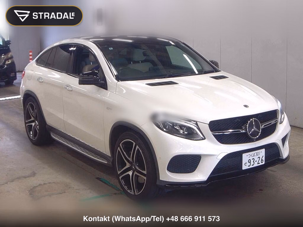 MERCEDES AMG GLE 4WD GLE43 4MATIC COUPE 2018, aukcja z Japonii, zdjęcie 1