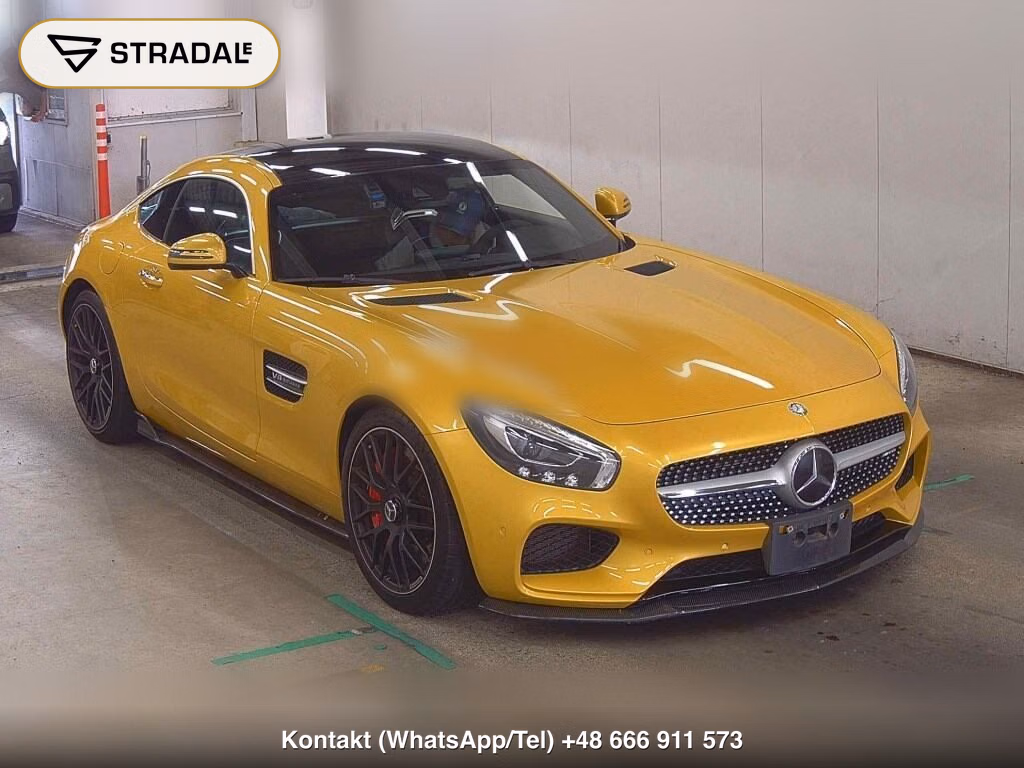 MERCEDES AMG GT 3D S 2016, aukcja z Japonii, zdjęcie 1