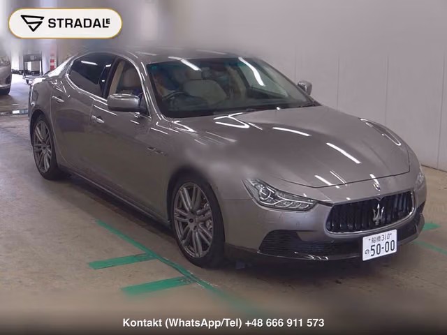 MASERATI GHIBLI 4D S 2015, samochód z aukcji Japonii