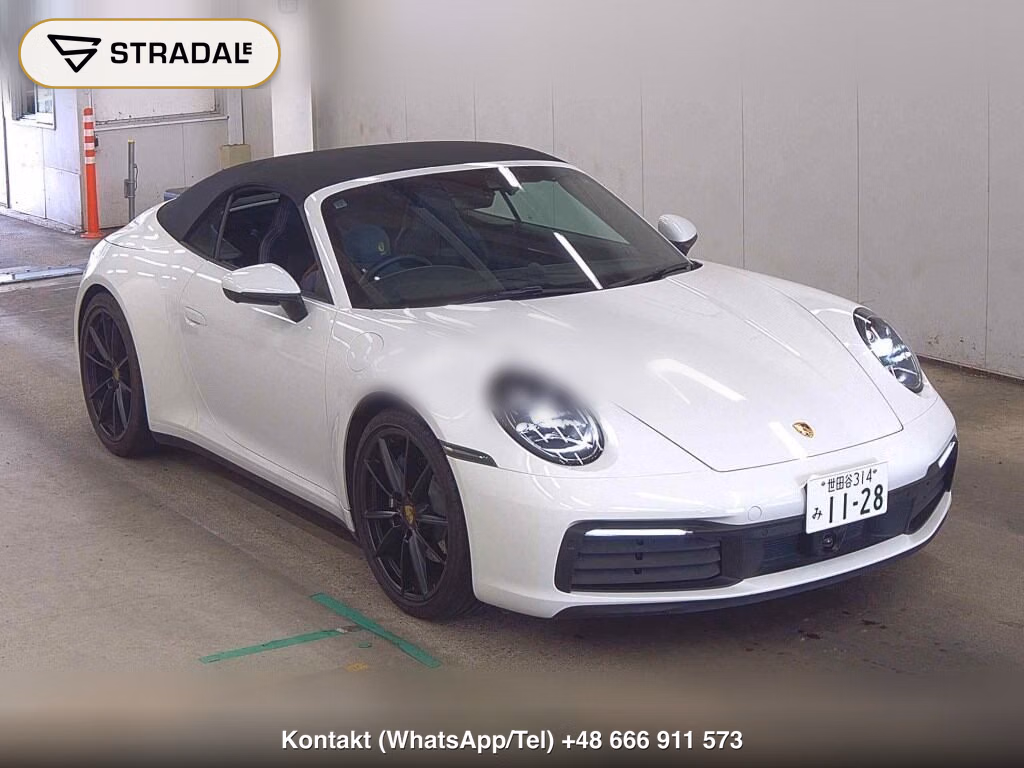 PORSCHE 911 OP 911 CARRERA CABRIOLET 2021, aukcja z Japonii, zdjęcie 1