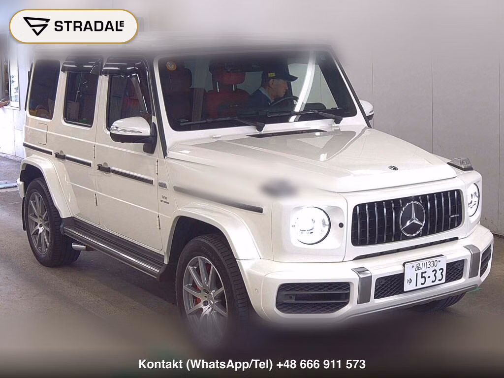 MERCEDES AMG G-CLASS 4WD G63 2018, aukcja z Japonii, zdjęcie 1