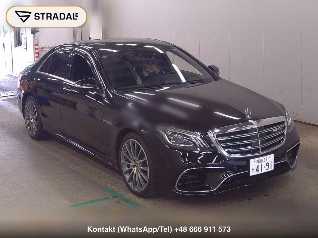 MERCEDES BENZ S-CLASS 4D S400 HYBRID EXCLUSIVE AMG SPORTS PACKAGE 2015, aukcja z Japonii, zdjęcie 1