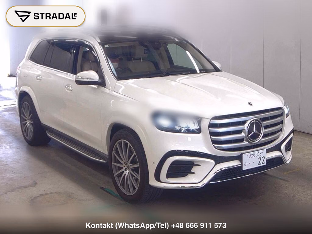 MERCEDES BENZ GLS 4WD GLS450D 4MATIC AMG LINE PACKAGE 2024, aukcja z Japonii, zdjęcie 1