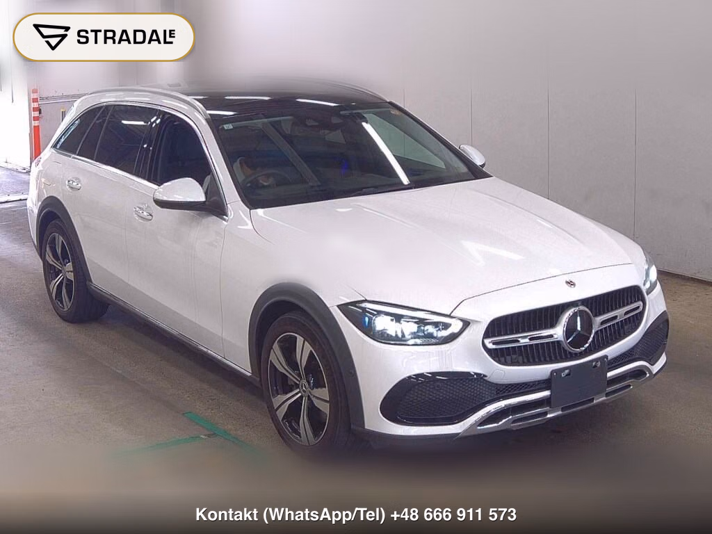 MERCEDES BENZ C-CLASS STATIONWAGON 4WD C220D 4MATIC ALL-TERRAIN ISG MODEL 2023, aukcja z Japonii, zdjęcie 1