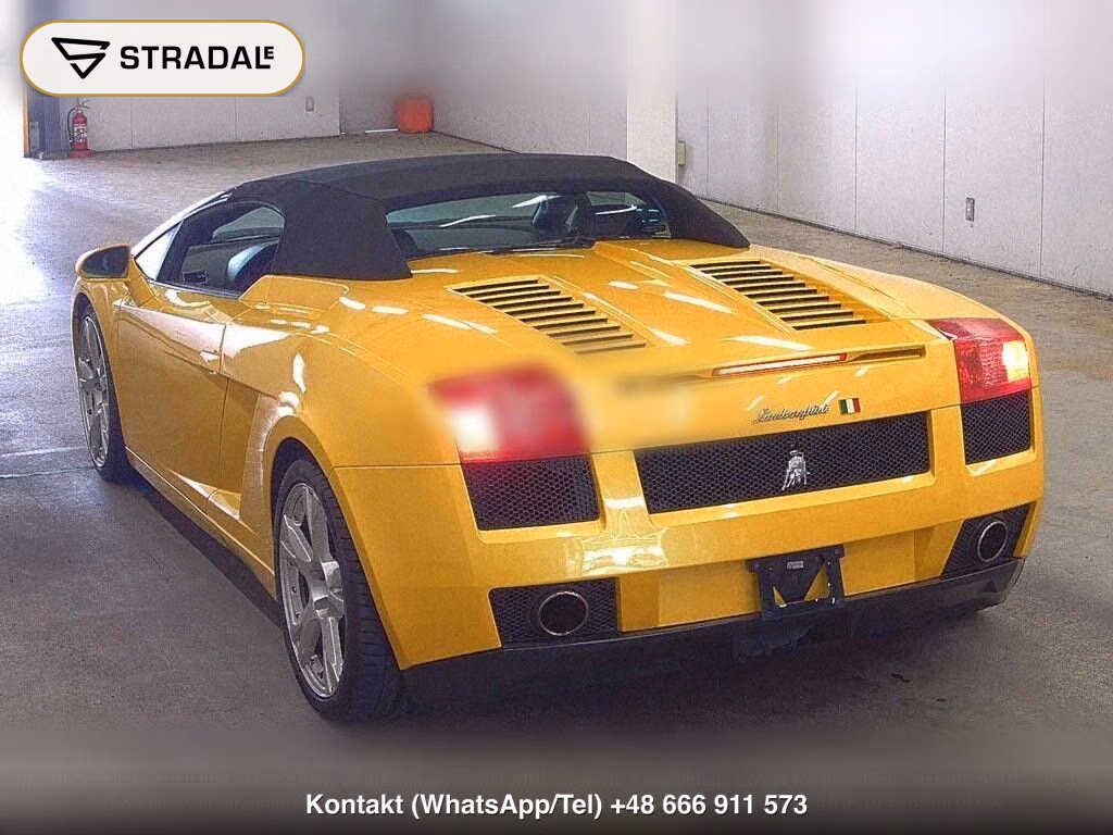 LAMBORGHINI GALLARDO SPYDER 4WD, miniaturka 3