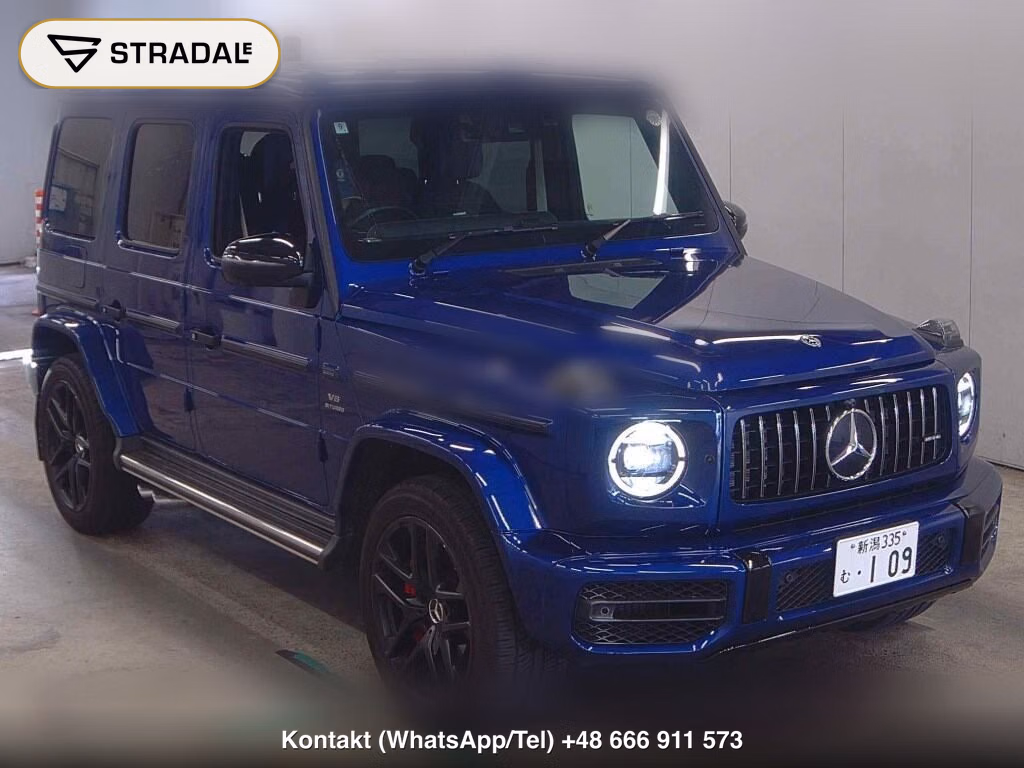 MERCEDES AMG G-CLASS 4WD G63 2022, aukcja z Japonii, zdjęcie 1