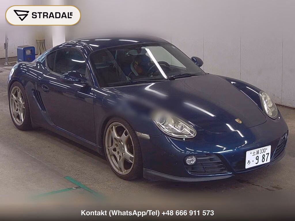 PORSCHE CAYMAN BASE GRADE 2010, aukcja z Japonii, zdjęcie 1