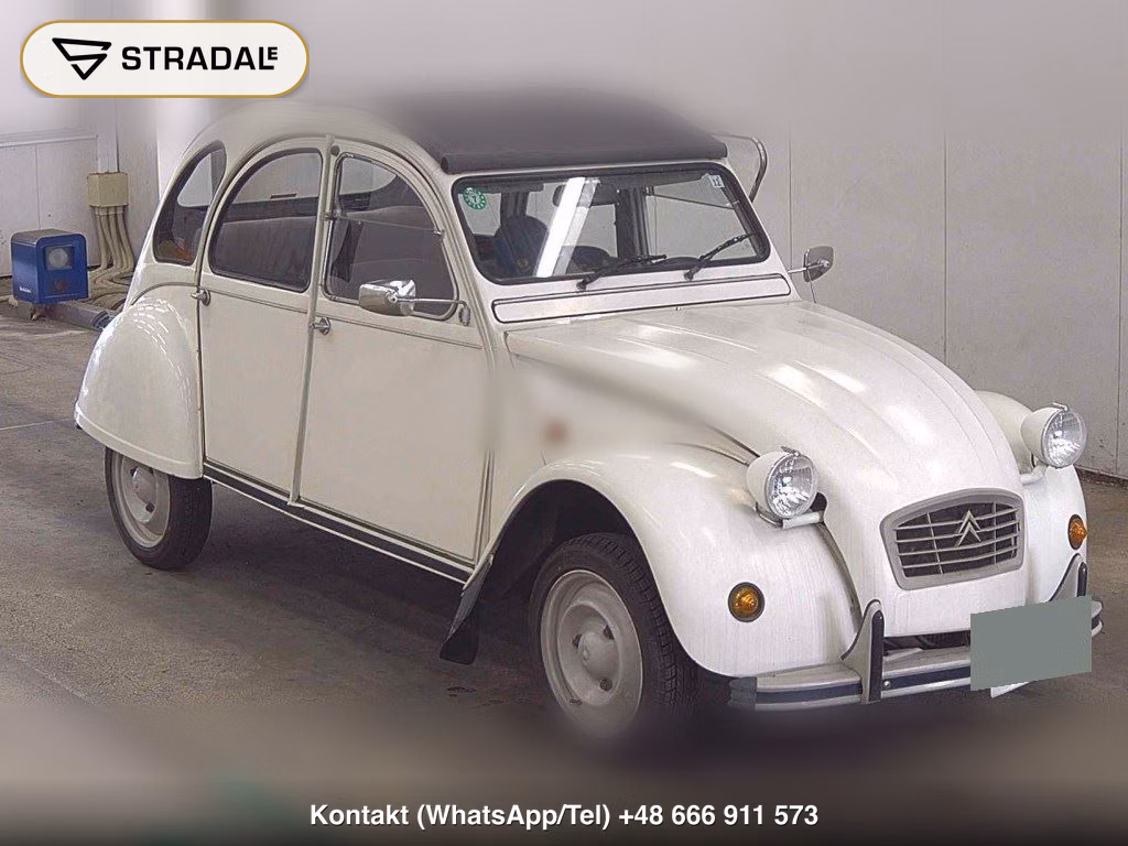 CITROEN 2CV6 1988, aukcja z Japonii, zdjęcie 1