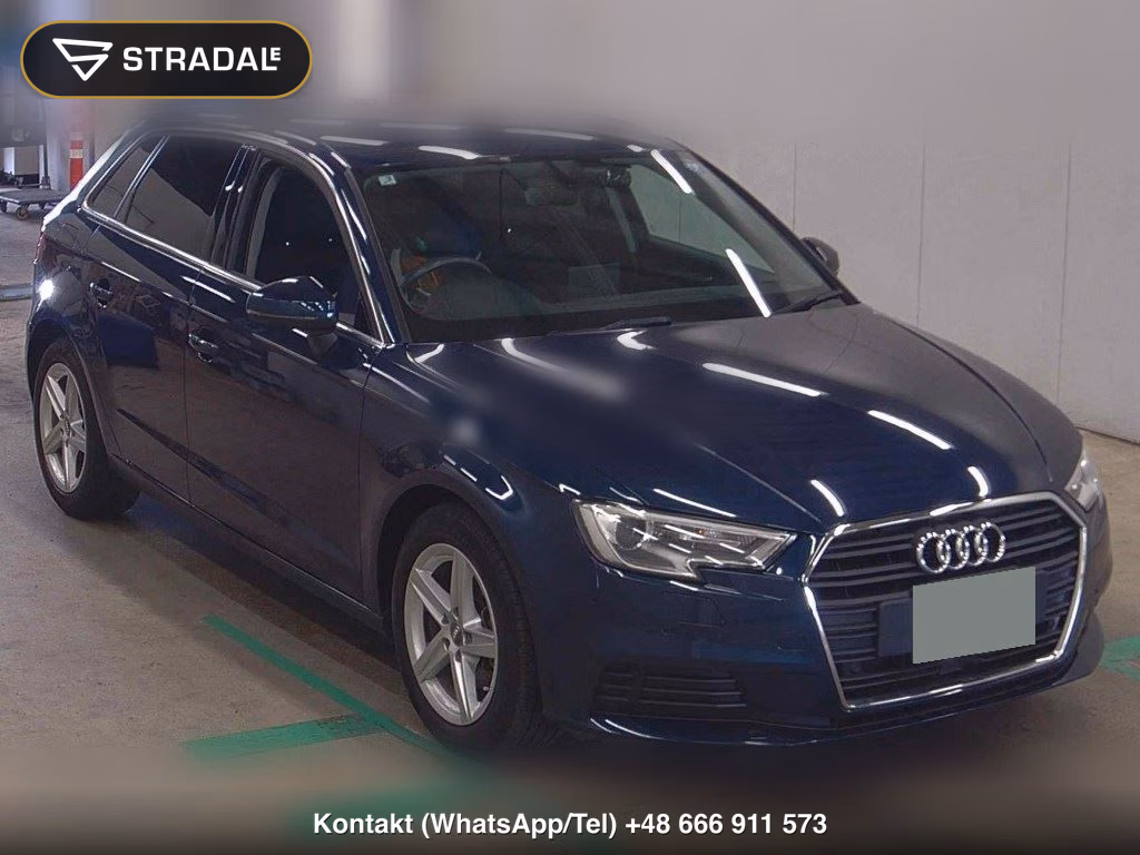 AUDI A3 5D SPORTS BACK 1.4TFSI 2017, aukcja z Japonii, zdjęcie 1