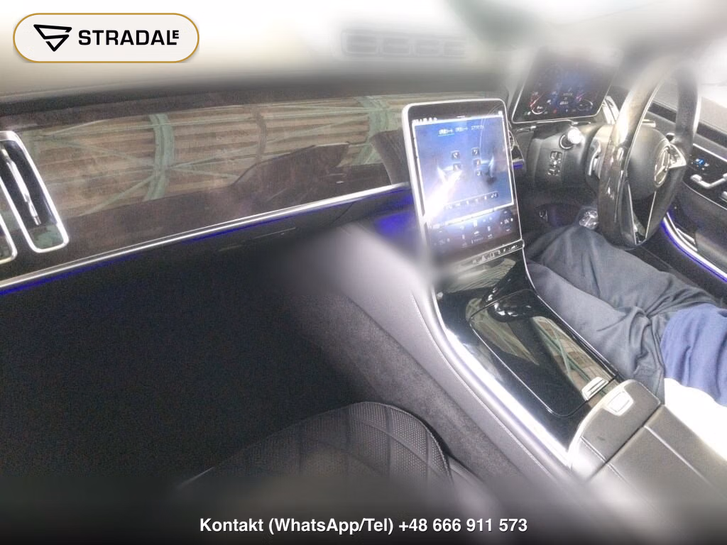 MERCEDES BENZ S-CLASS 4D 4WD S500 4MATIC LONG AMG LINE, miniaturka 4