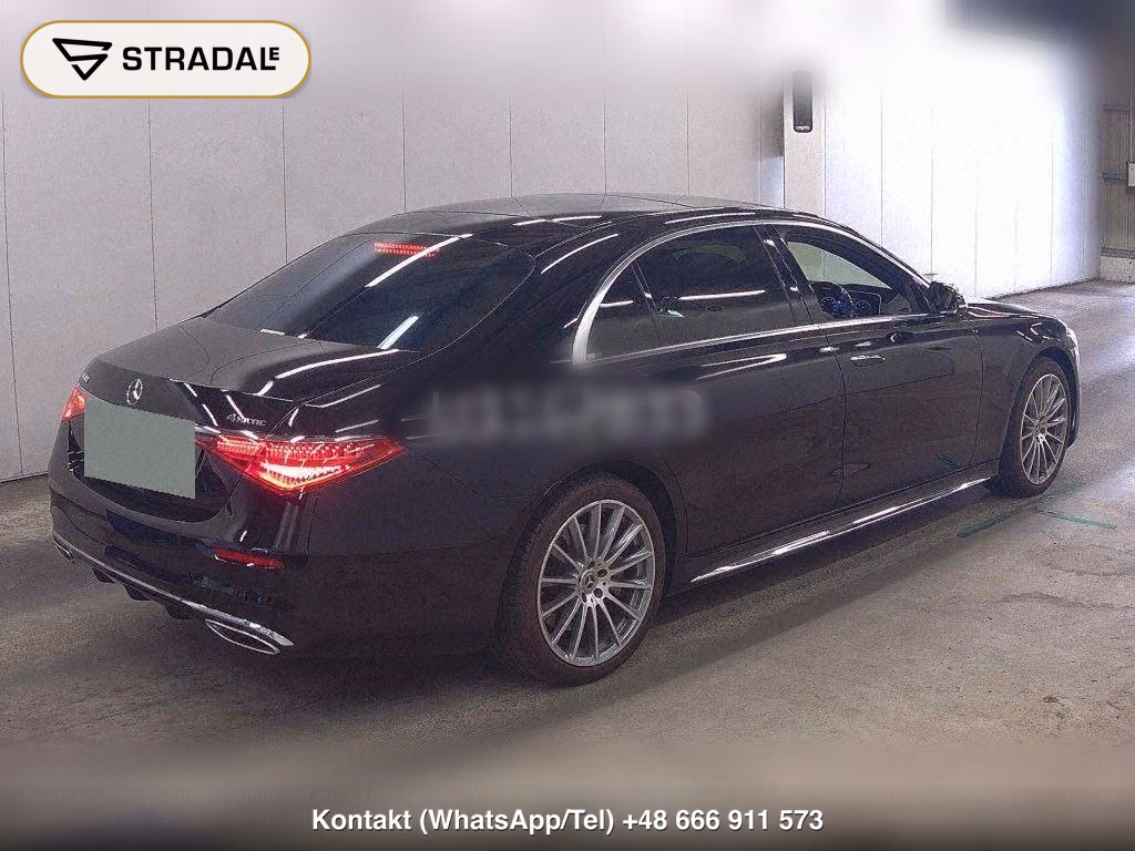 MERCEDES BENZ S-CLASS 4D 4WD S500 4MATIC LONG AMG LINE, miniaturka 6