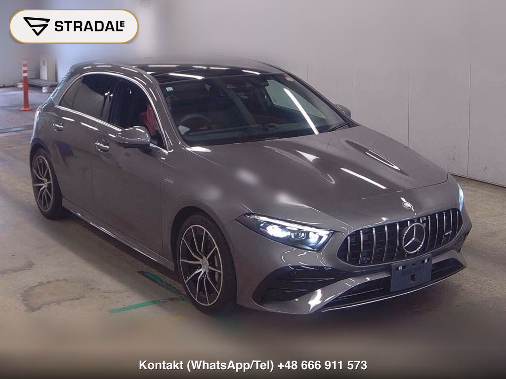 MERCEDES AMG A-CLASS 5D 4WD A35 4MATIC BSG MODEL 2023, aukcja z Japonii, zdjęcie 1