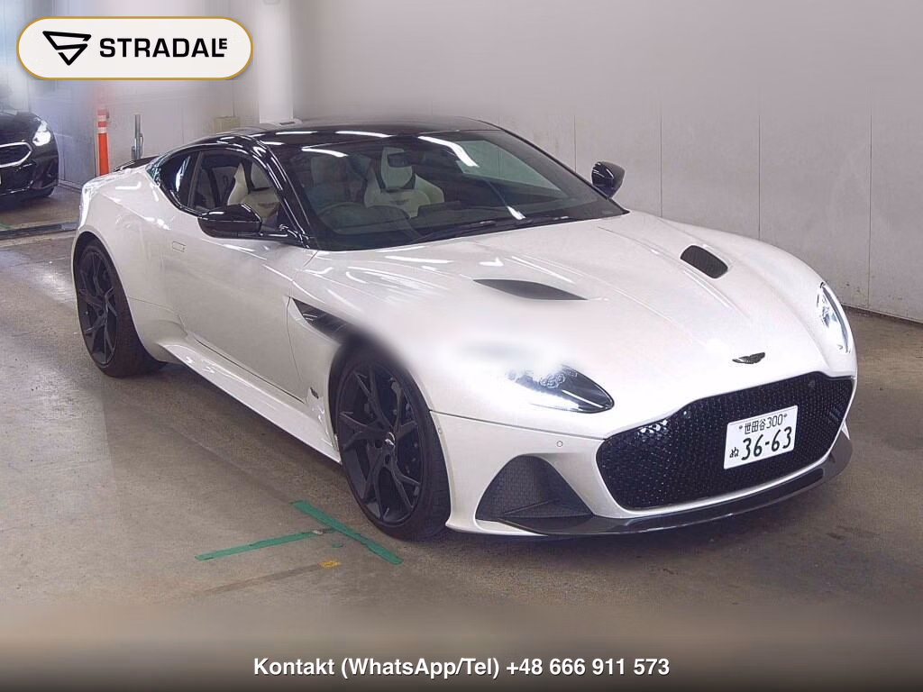 ASTON MARTIN DBS CP SUPER LEGGERA 2020, aukcja z Japonii, zdjęcie 1