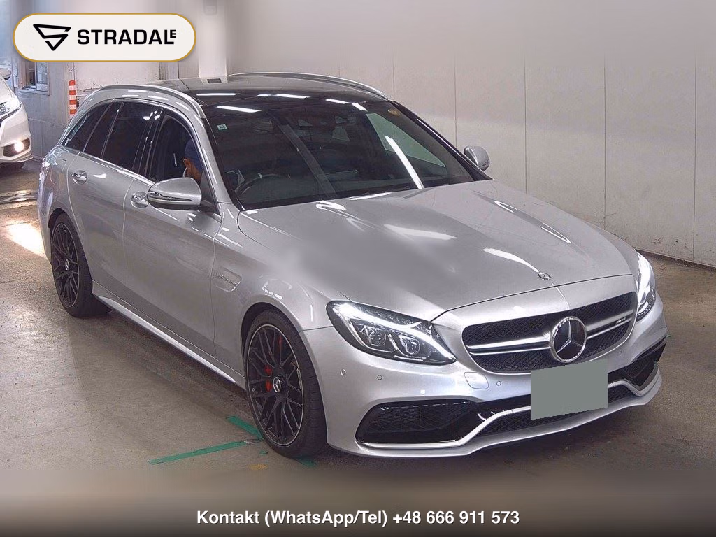 MERCEDES AMG C-CLASS STATIONWAGON C63 S STATIONWAGON 2016, aukcja z Japonii, zdjęcie 1