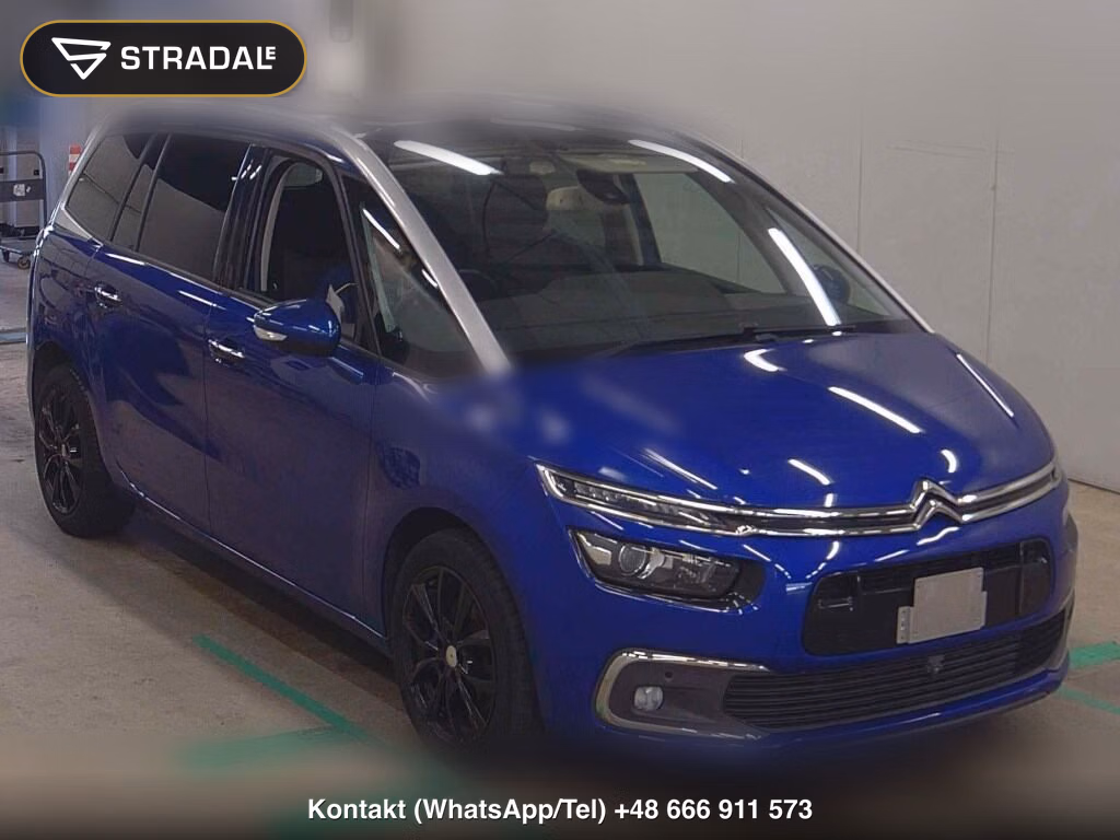 CITROEN GRAND C4 PICASSO FEEL BLUE HDI 2017, aukcja z Japonii, zdjęcie 1