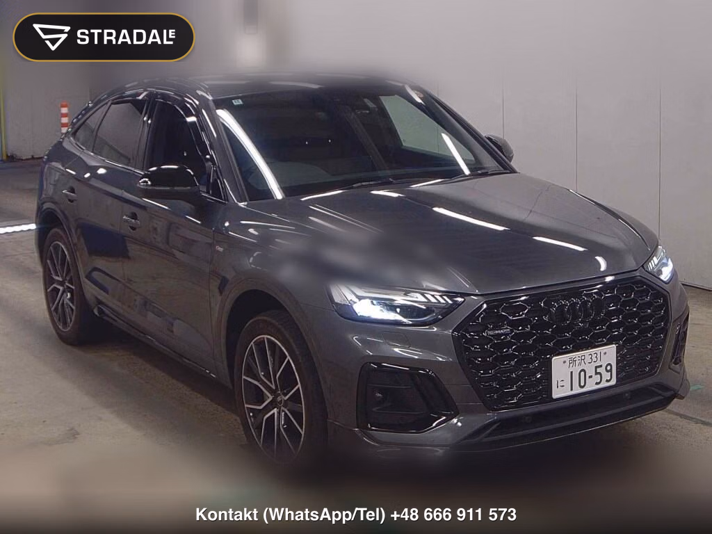 AUDI Q5 SPORTBACK 4WD 40TDI QUATTRO S LINE 2022, aukcja z Japonii, zdjęcie 1
