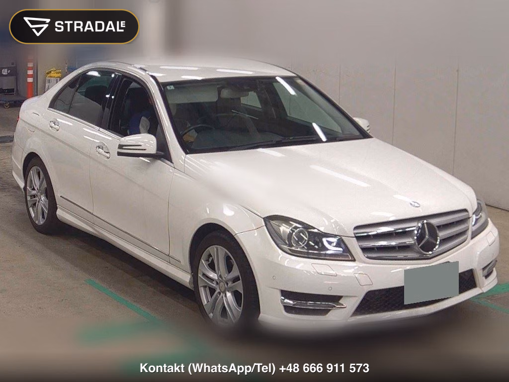 MERCEDES BENZ C-CLASS 4D C180 AVANTGARDE 2014, aukcja z Japonii, zdjęcie 1