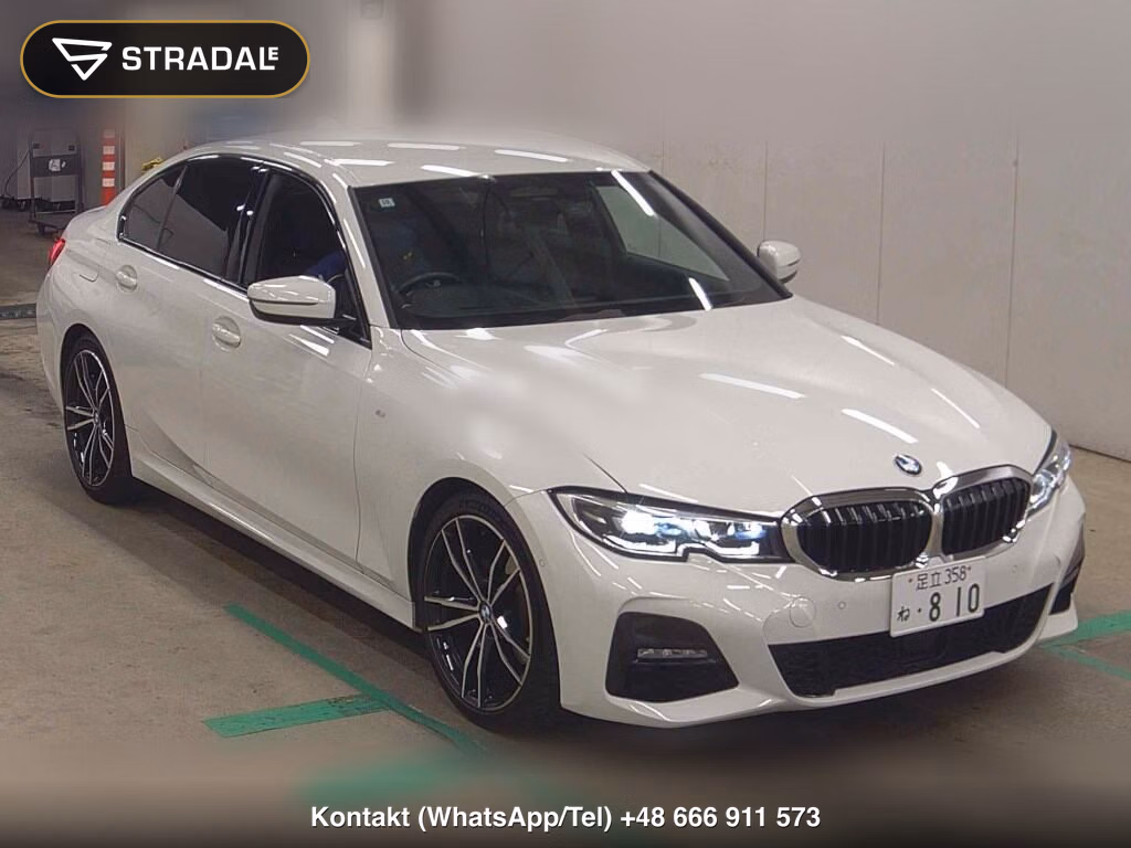 BMW 3 SERIES 4D 320I M SPORT 2019, aukcja z Japonii, zdjęcie 1