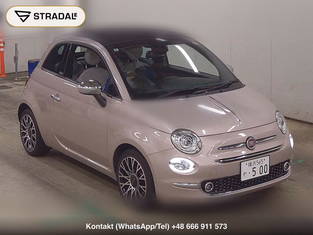 FIAT 500C IRRESISTIBILE 2020, aukcja z Japonii, zdjęcie 1