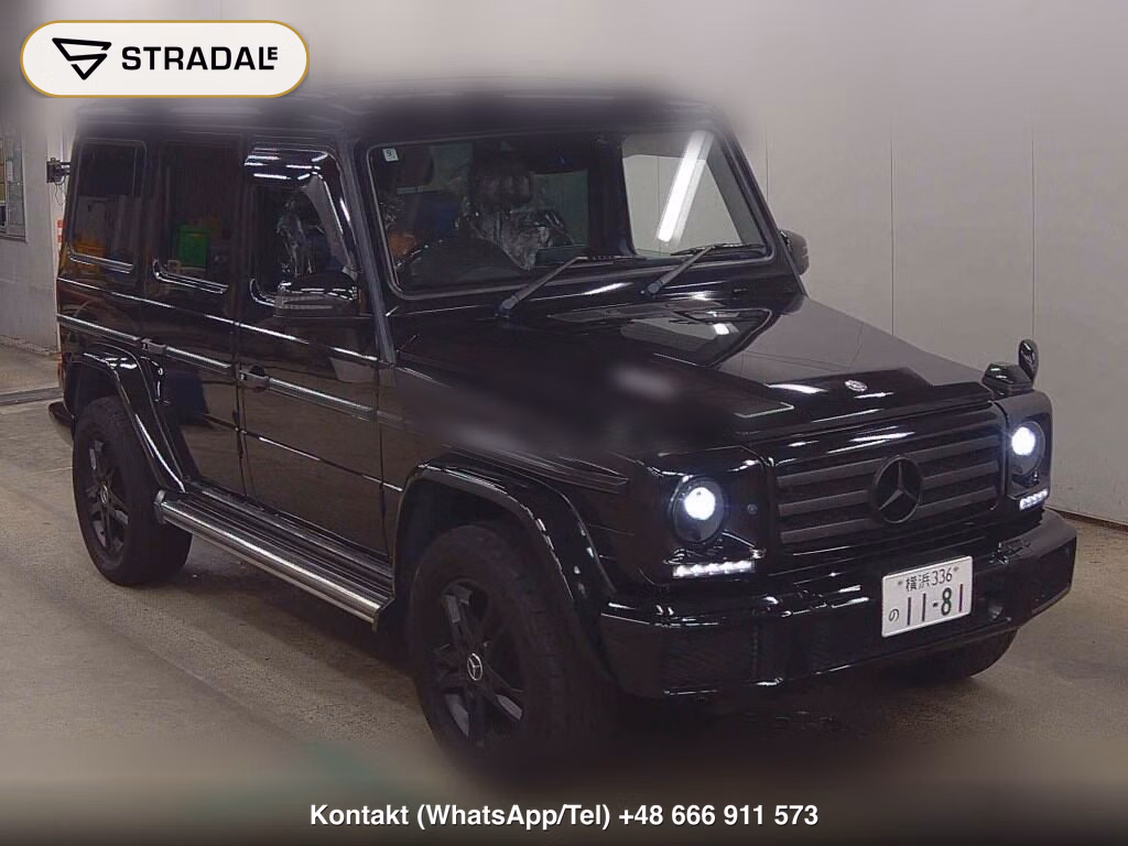 MERCEDES BENZ G-CLASS 5D 4WD G350D 2016, aukcja z Japonii, zdjęcie 1