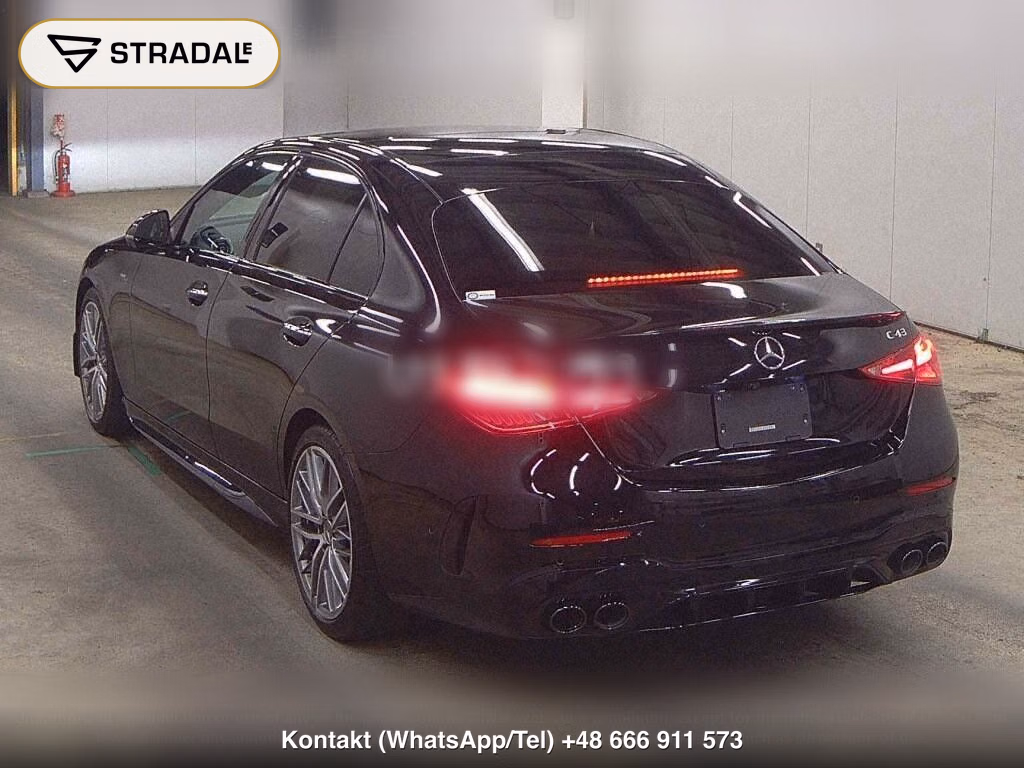 MERCEDES AMG C-CLASS 4D 4WD C43 4MATIC BSG MODEL, miniaturka 3