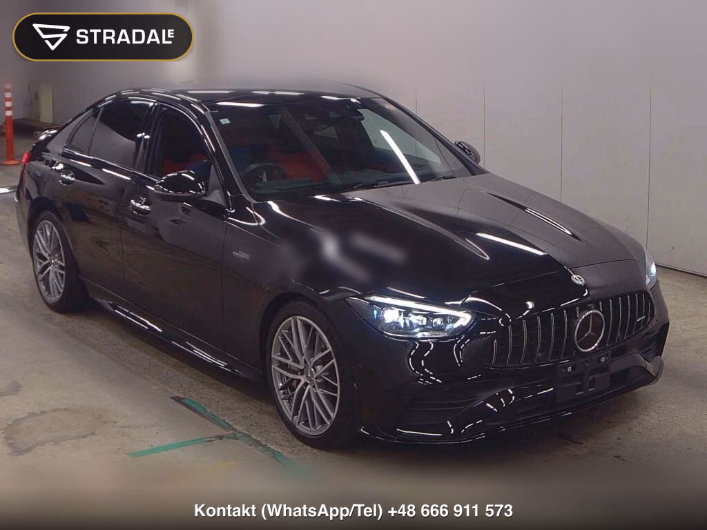 MERCEDES AMG C-CLASS 4D 4WD C43 4MATIC BSG MODEL 2023, aukcja z Japonii, zdjęcie 1