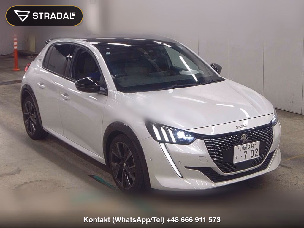 PEUGEOT 208 5D GT 2021, aukcja z Japonii, zdjęcie 1