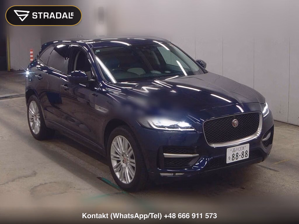 JAGUAR F-PACE 4WD R-SPORT 2016, aukcja z Japonii, zdjęcie 1