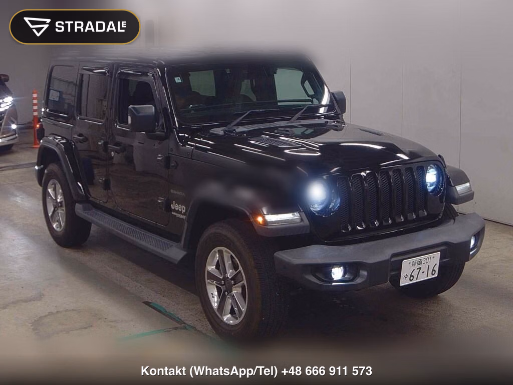 CHRYSLER JEEP JEEP WRANGLER UNLIMITED 4WD SAHARA 2019, aukcja z Japonii, zdjęcie 1
