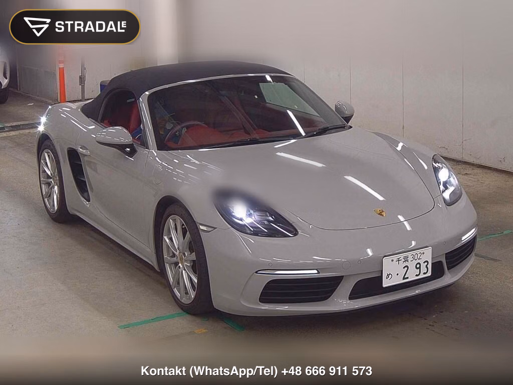 PORSCHE 718 BOXSTER 2020, aukcja z Japonii, zdjęcie 1
